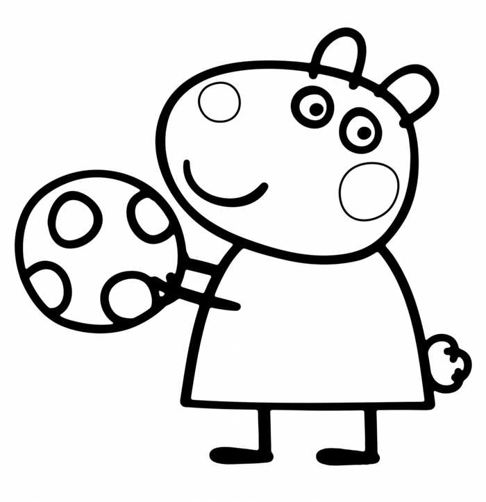 Free Peppa Pig Coloring Pictures