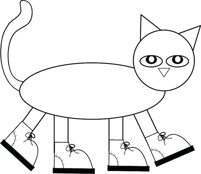 Free Pete The Cat Coloring Page