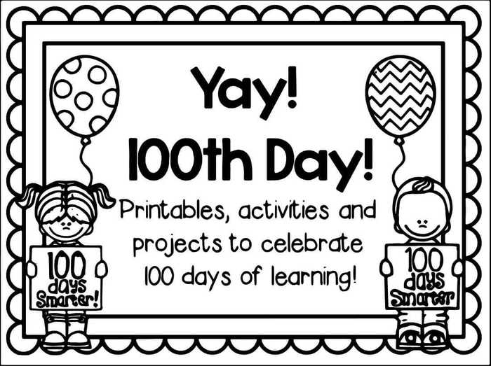 Free Printable Days Of School Coloring Pages