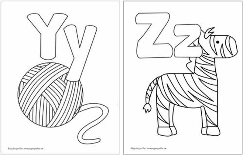 Free Printable Alphabet Coloring Pages For Preschoolers