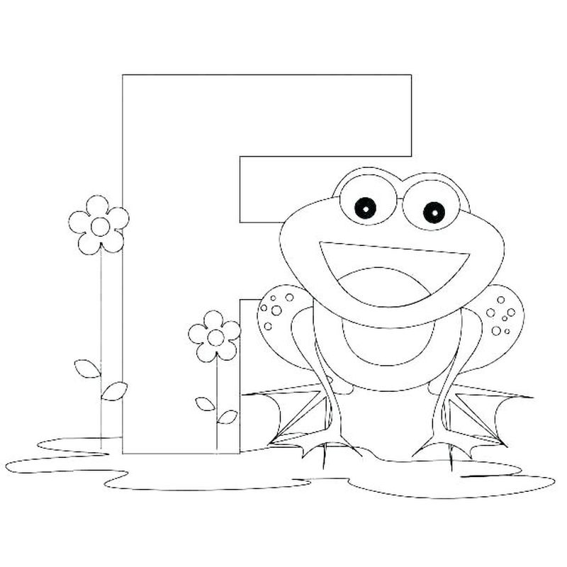 Free Printable Alphabet Coloring Pages For Toddlers