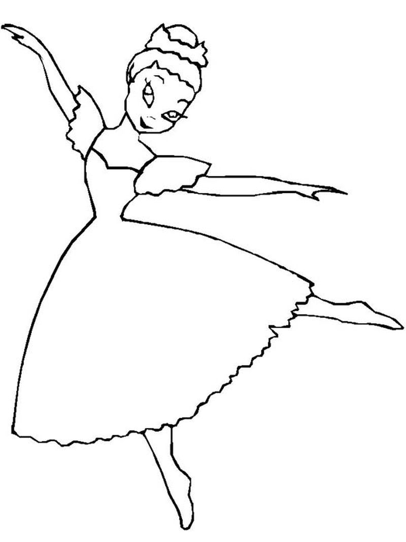 Free Printable Angelina Ballerina Coloring Pages
