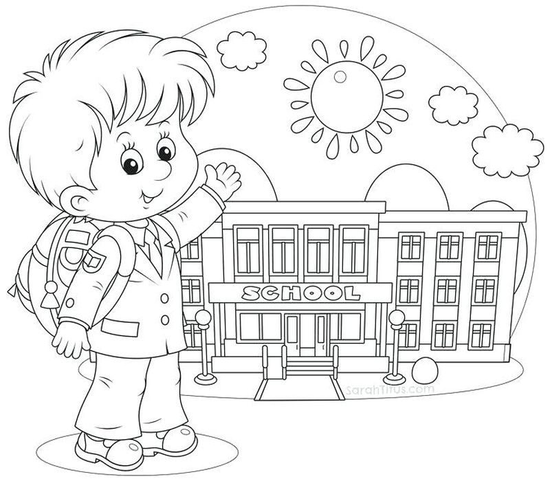 Free Printable Back To School Coloring Pages