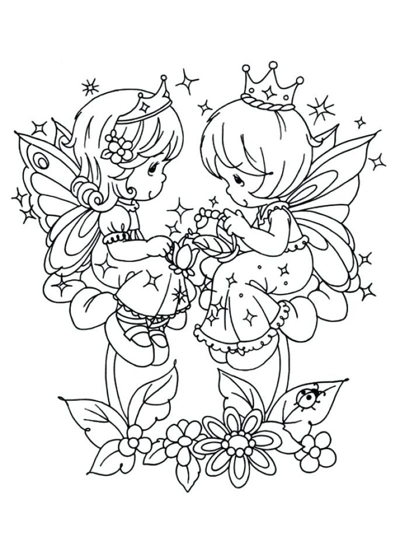 Free Printable Christmas Angel Coloring Pages