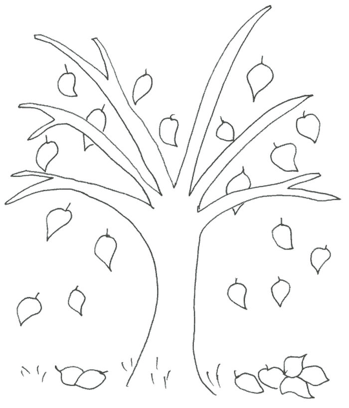 Free Printable Coloring Pages Of Autumn