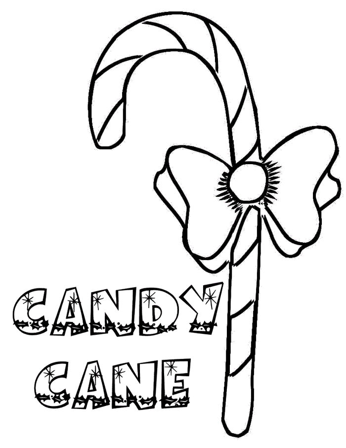 Free Printable Coloring Pages Of Candy Canes