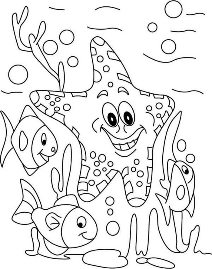 Free Printable Coloring Pages Of Sea Animals