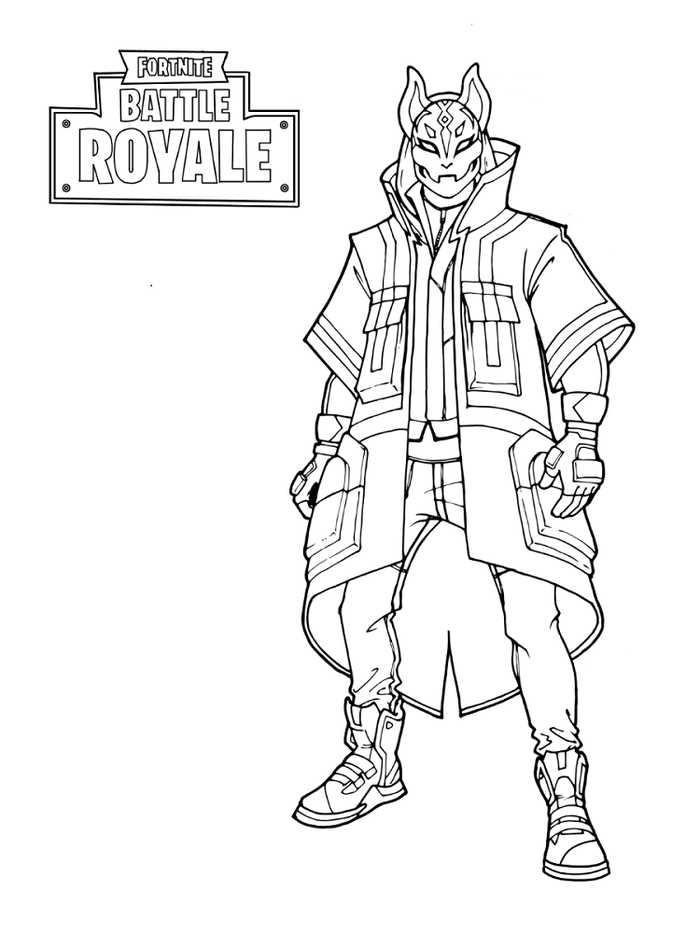 Free Printable Fortnite Coloring Sheets