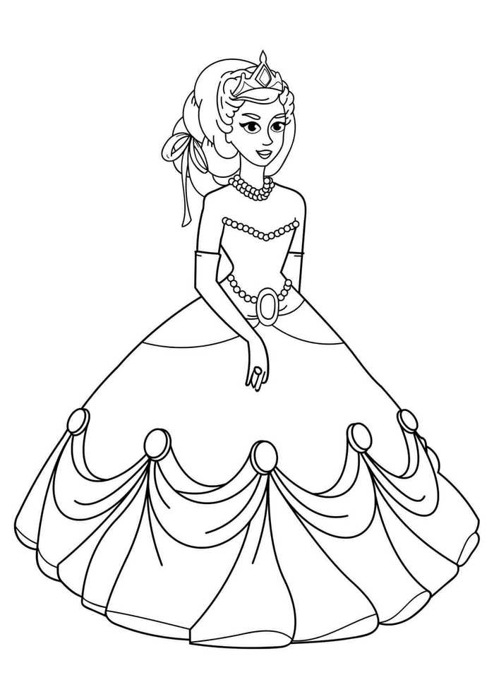 Free Printable Girls Coloring Pages