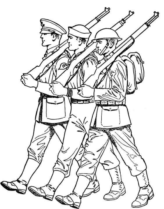 Veterans Day Coloring Pages PDF - Coloringfolder.com