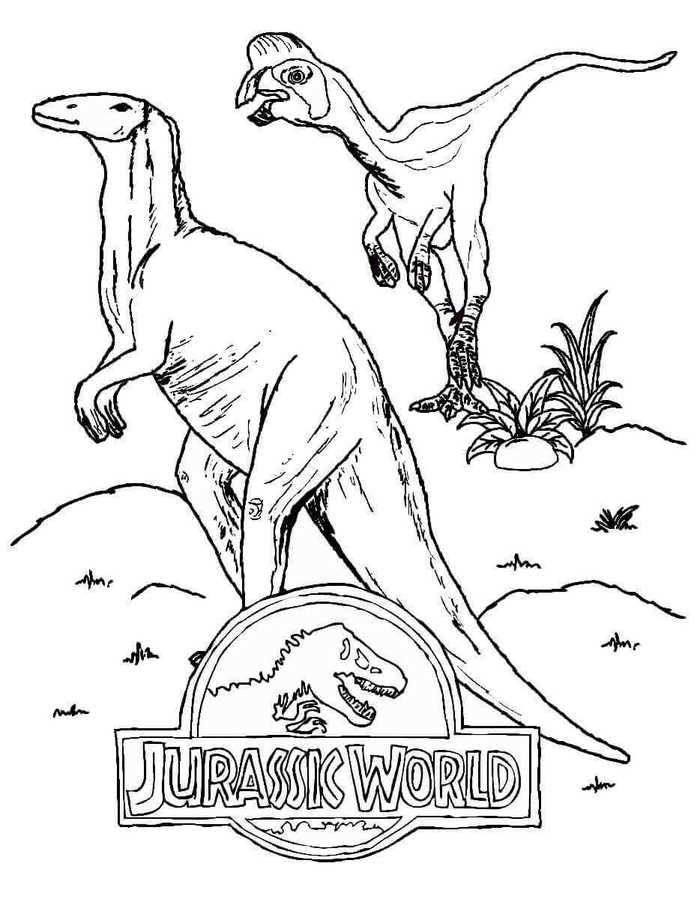 Free Printable Jurassic World Coloring Pages