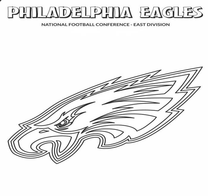 Free Printable Philadelphia Eagles Coloring Pages