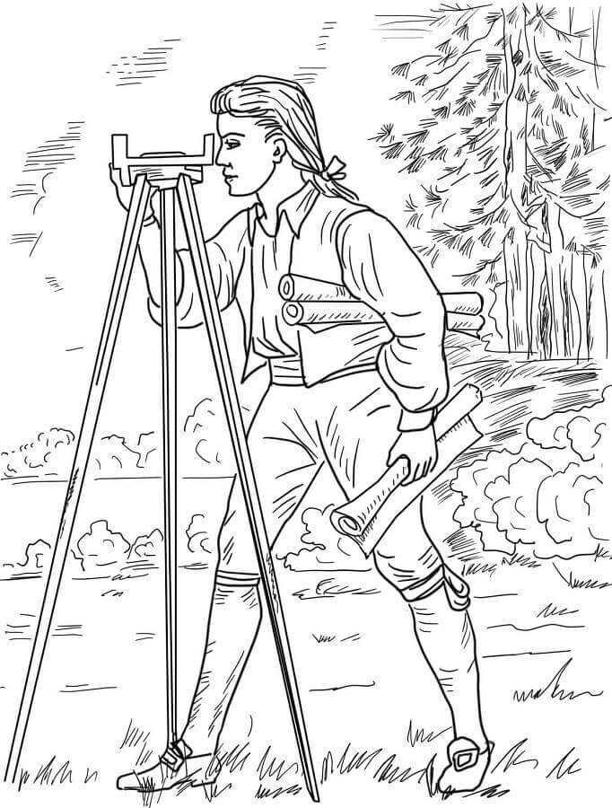 Free Printable Presidents Day Coloring Pages Young George Washington