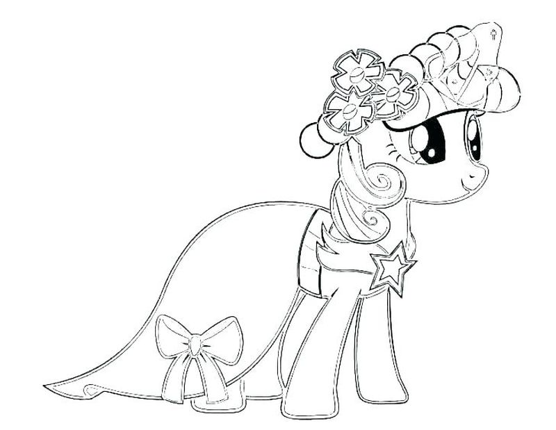 Free Printable Rainbow Dash Coloring Pages