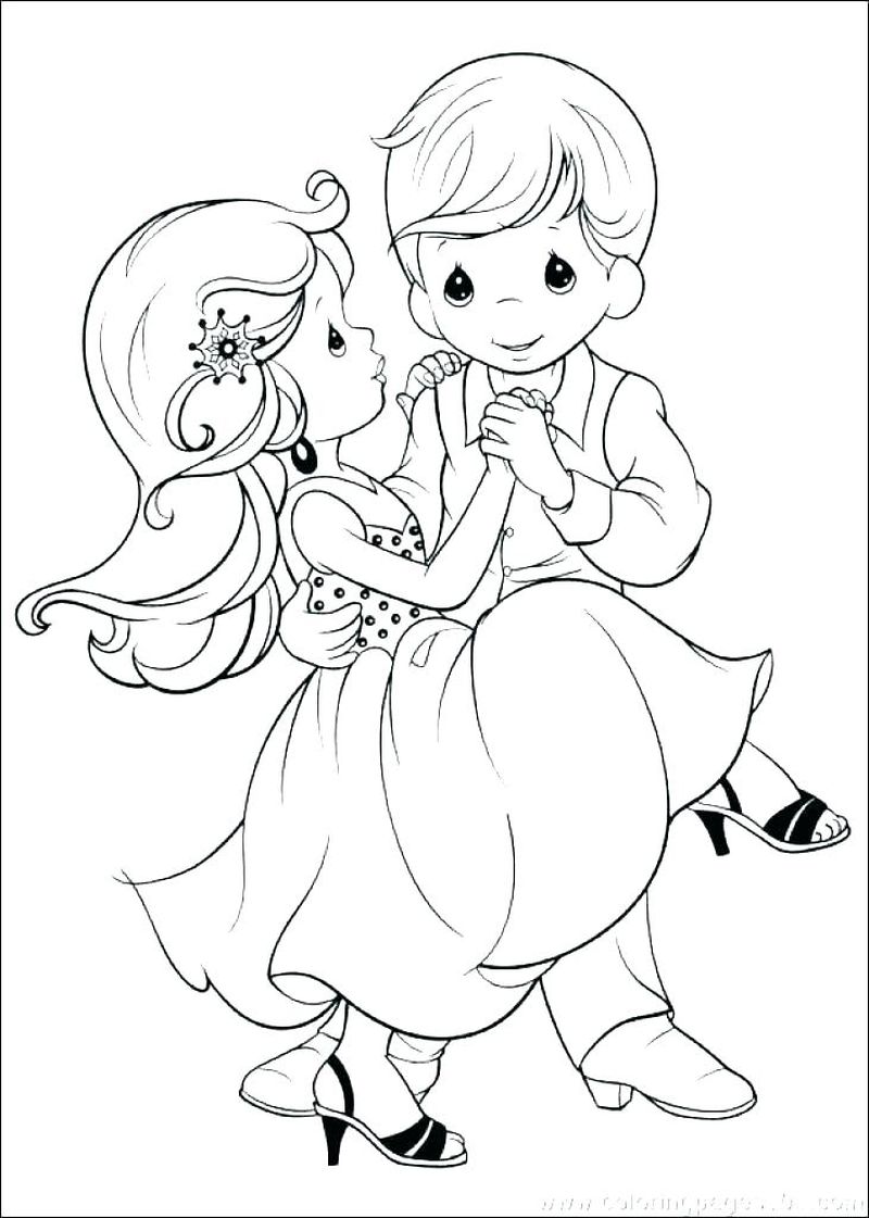 Free Printable Wedding Coloring Book Pages