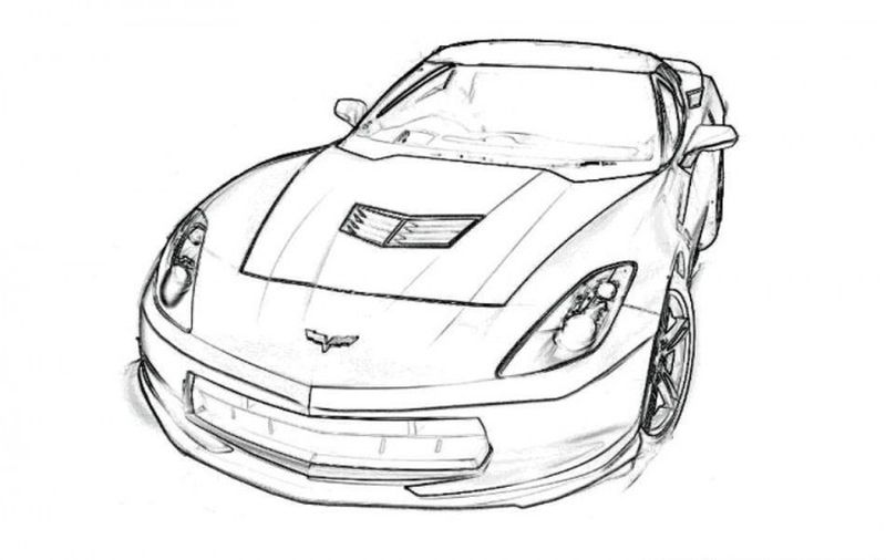 Free Race Car Coloring Pages For Kids