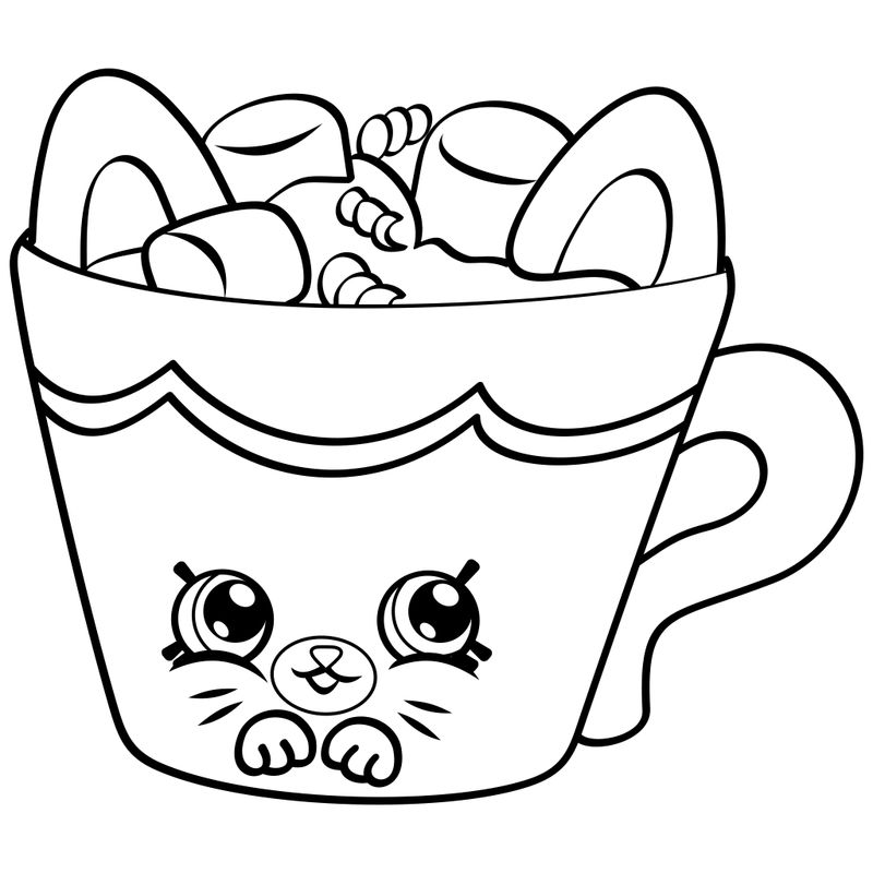 Free Shopkins Coloring Pages Pictures