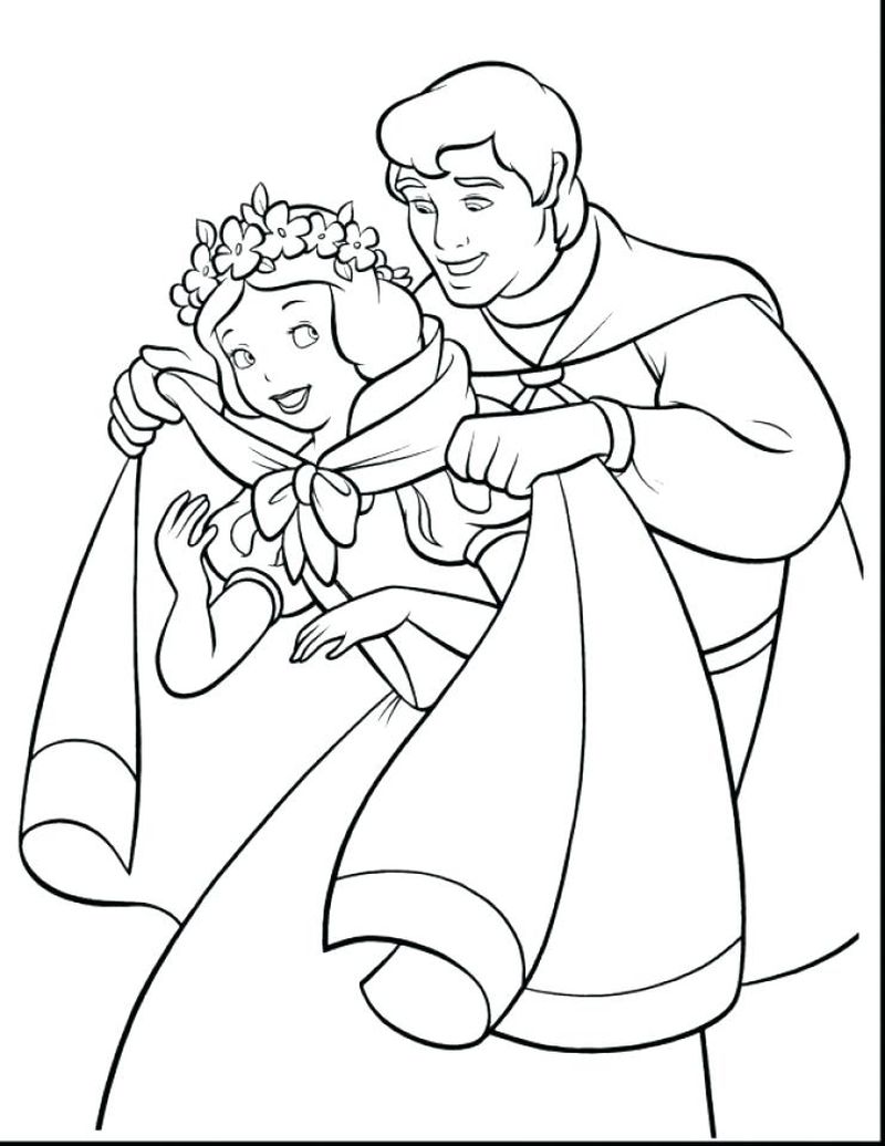 Free Snow White Coloring Pages