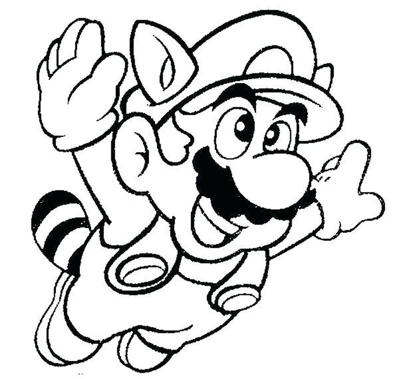 Free Super Mario Coloring Pages To Print