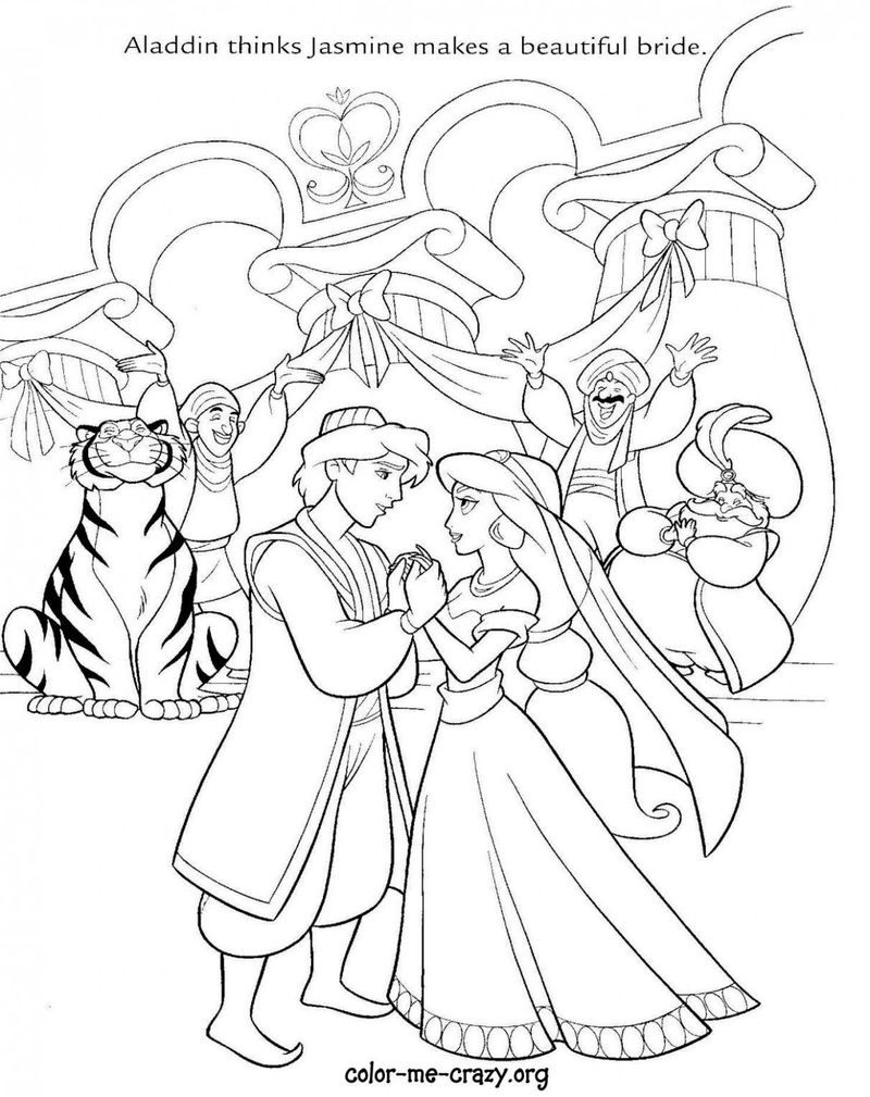 Free Wedding Coloring Pages For Kids