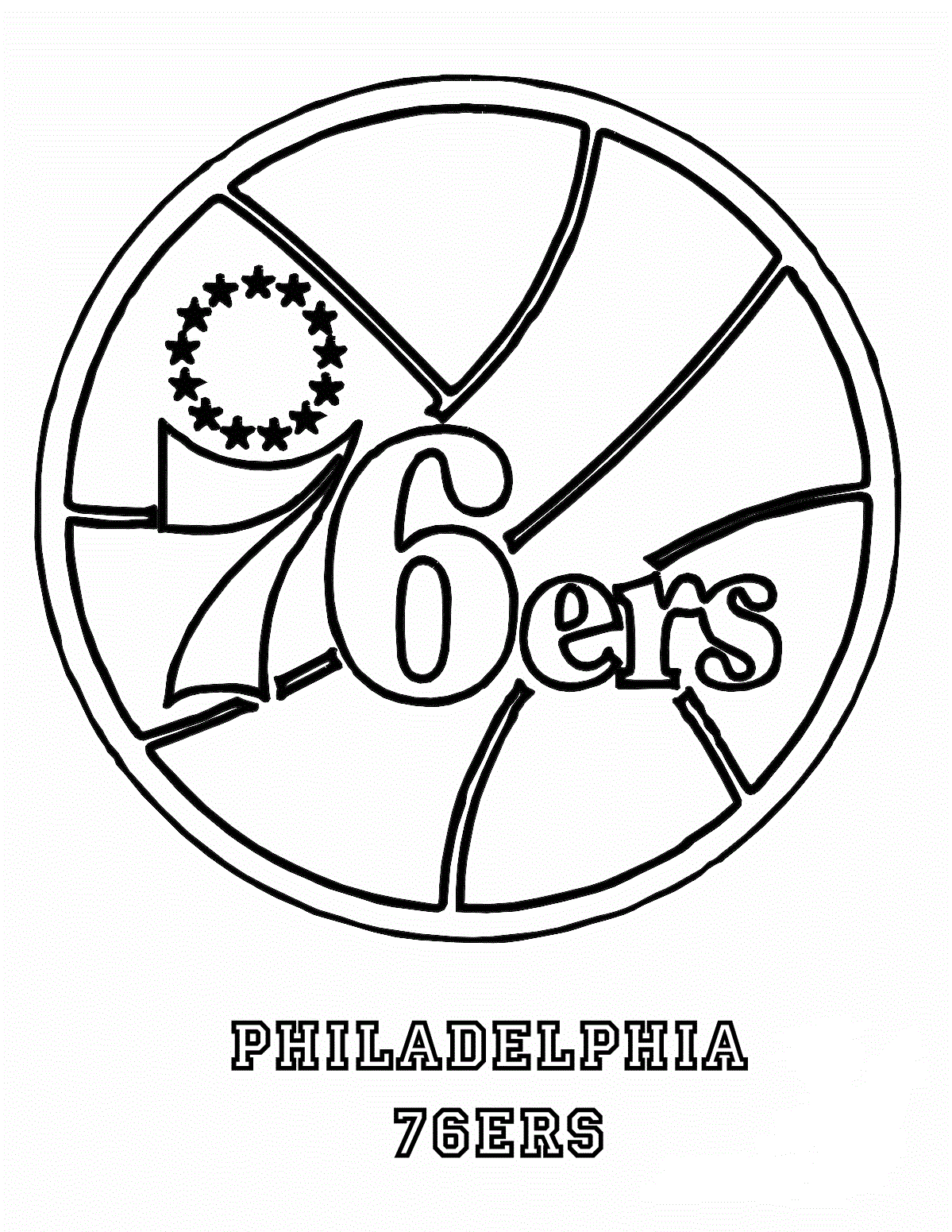free philadelphia 76ers coloring pages