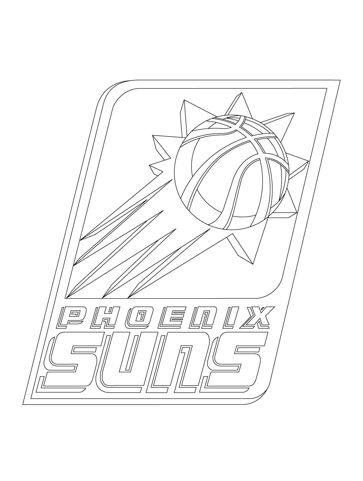 free phoenix suns coloring pages