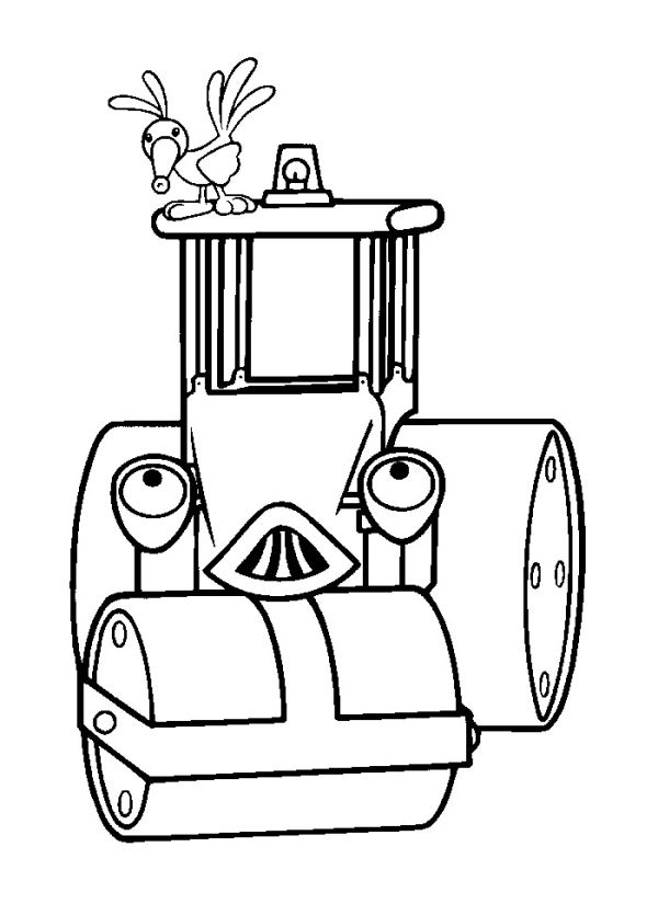 Friends bob the builder coloring pages