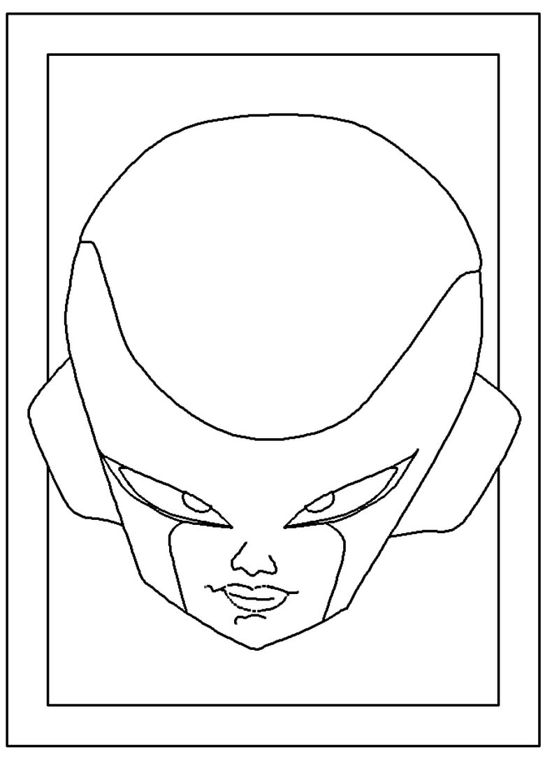 Frieza Dragon Ball Z Coloring Pages