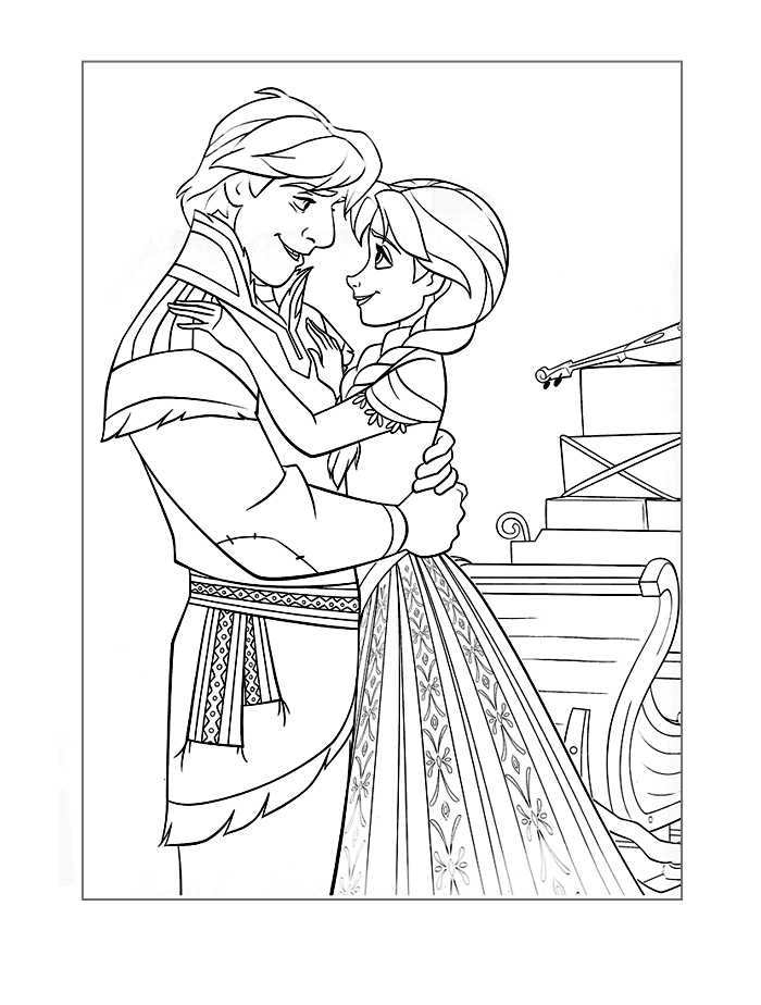 Frozen Coloring Page Figuring It Out