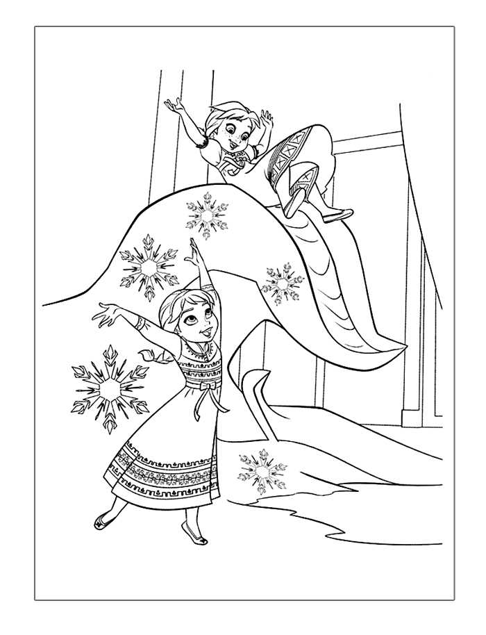 Printable Frozen Coloring Pages PDF Ideas For Kids Activities ...