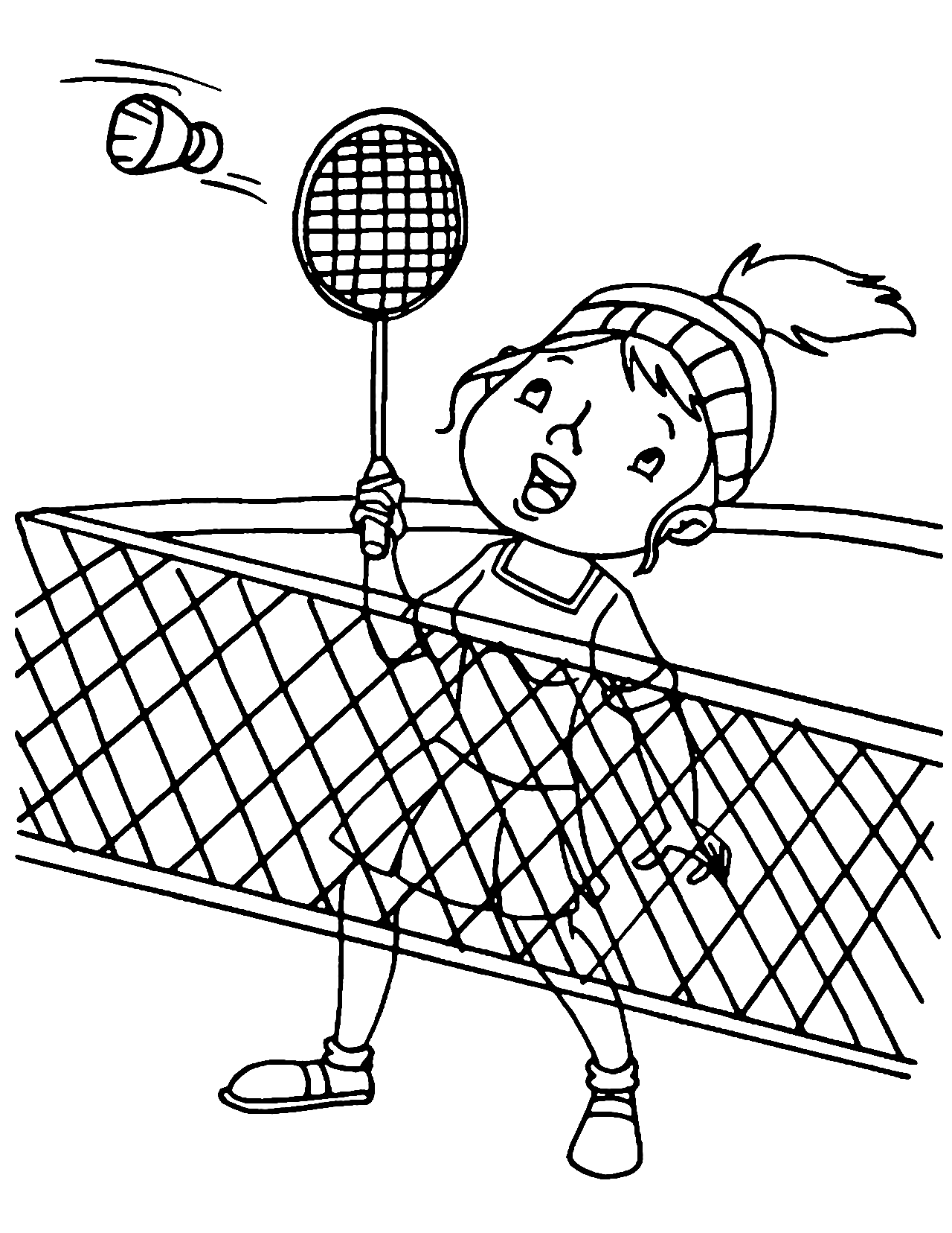 fun racketlhon coloring pages