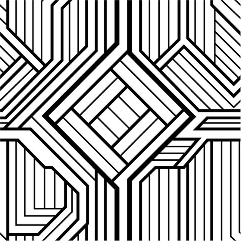 Geometric Coloring Pages Online