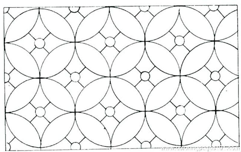 Geometric Designs Coloring Pages