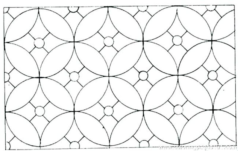 Printable Geometric Coloring Pages PDF - Coloringfolder.com