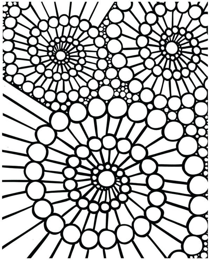 Geometric Shapes Coloring Pages Free