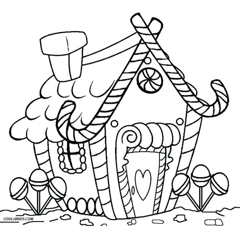 Gingerbread Man Coloring Page Preschool