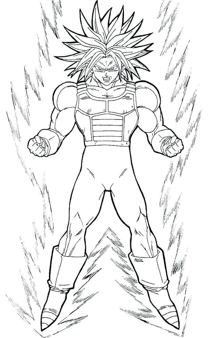 Goku Coloring Pages Ssjb