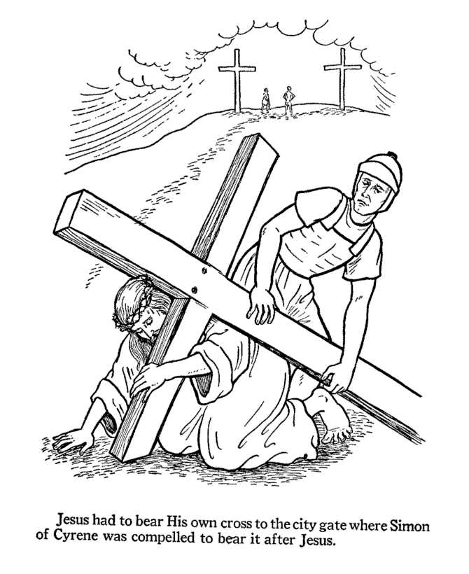 Good Friday Coloring Book Free