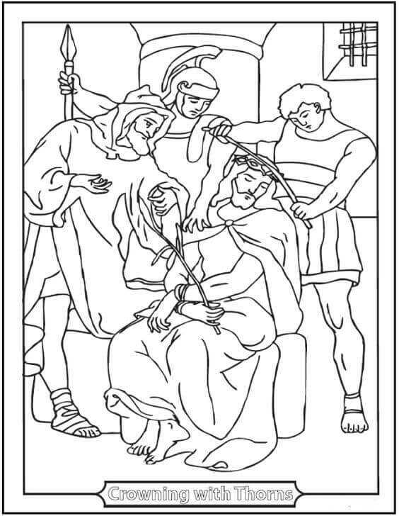 Good Friday Coloring Pages For Preschoolers
