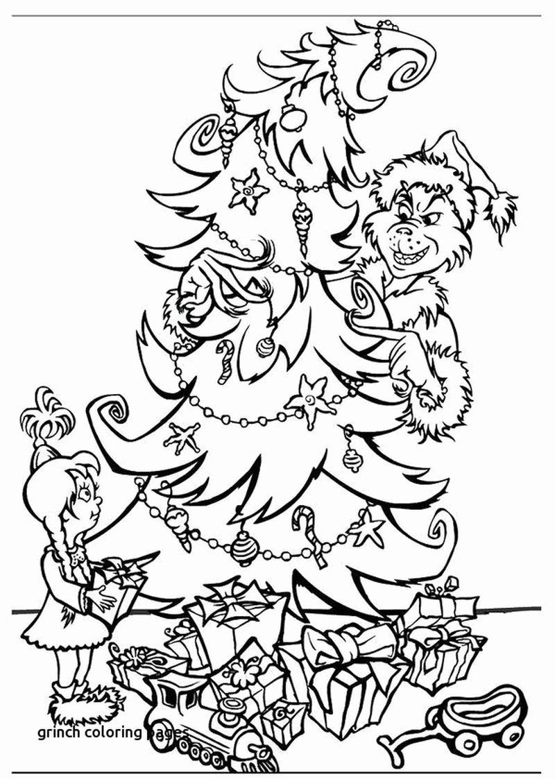 Grinch Coloring Pages Printable