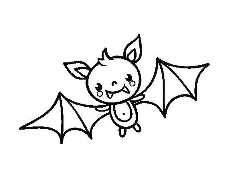 Halloween Bat Coloring Pages