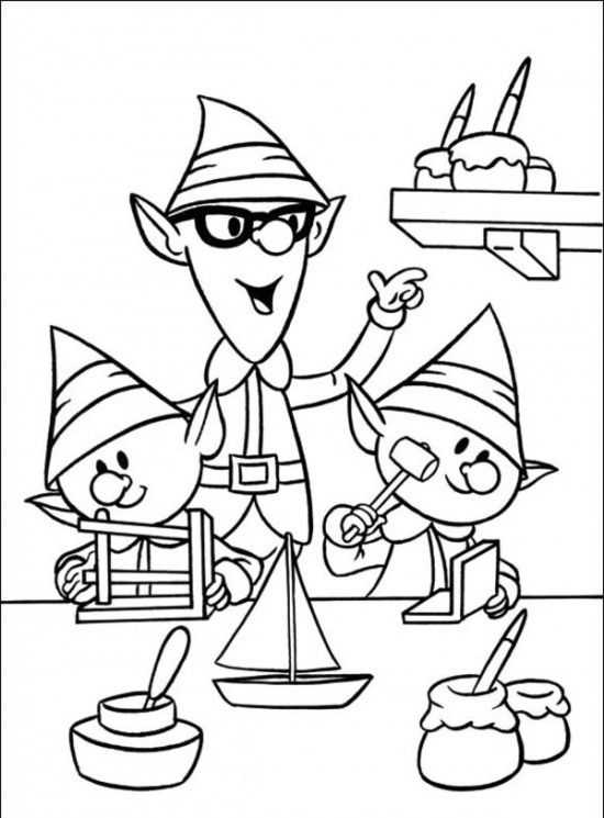 Hank Rudolph Coloring Pages