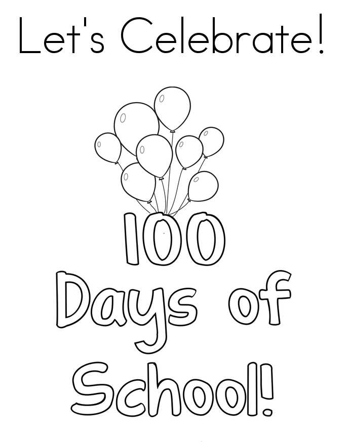 Happy Days Of School Coloring Pages