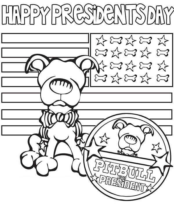 Happy President Day Coloring Pages Printable