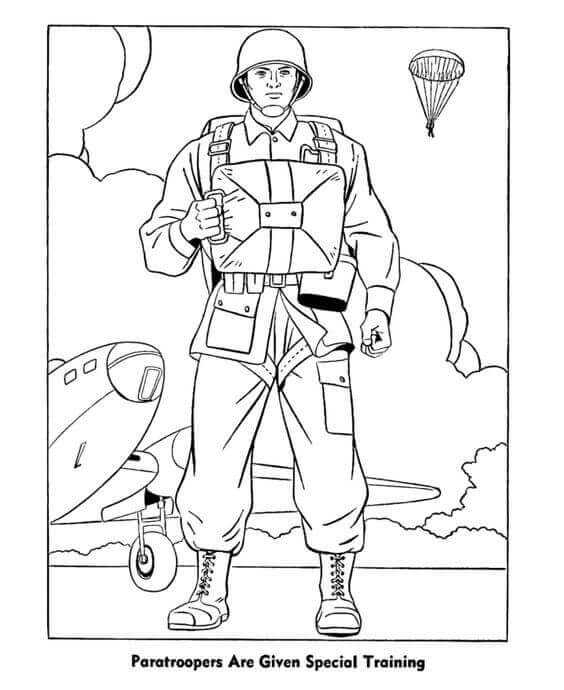 Happy Veterans Day Coloring Pictures To Print