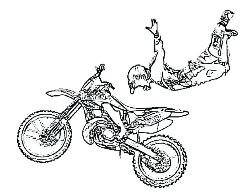 Harley Davidson Motorcycle Coloring Pages