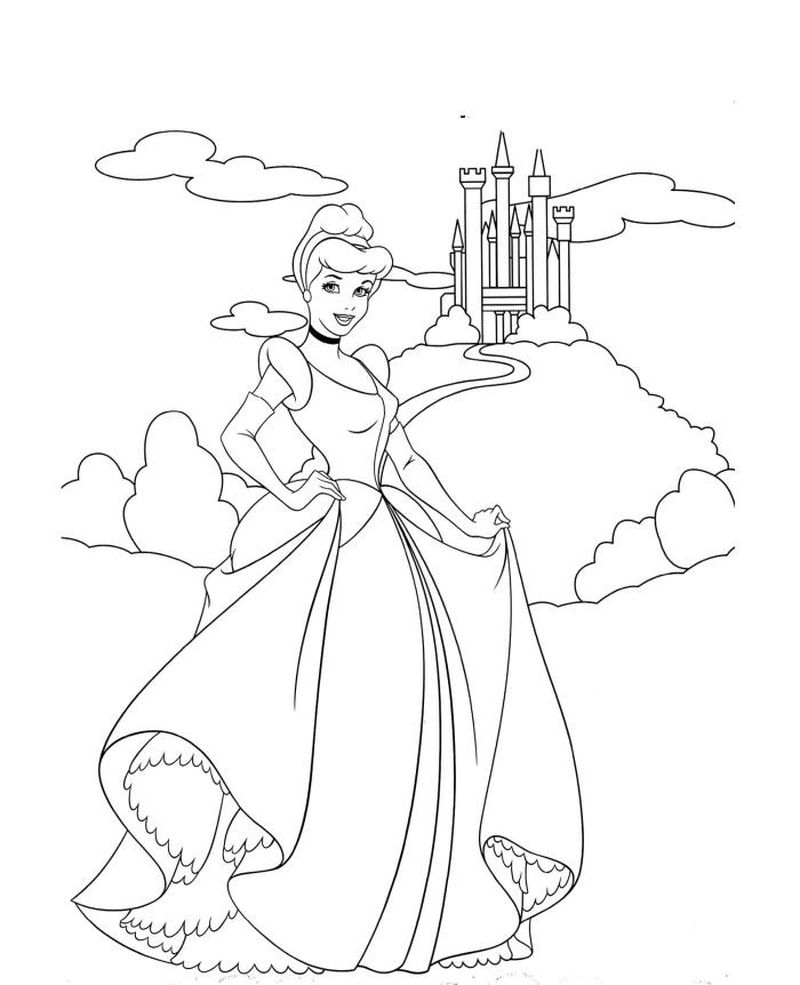 Haunted Castle Coloring Pages For Kids