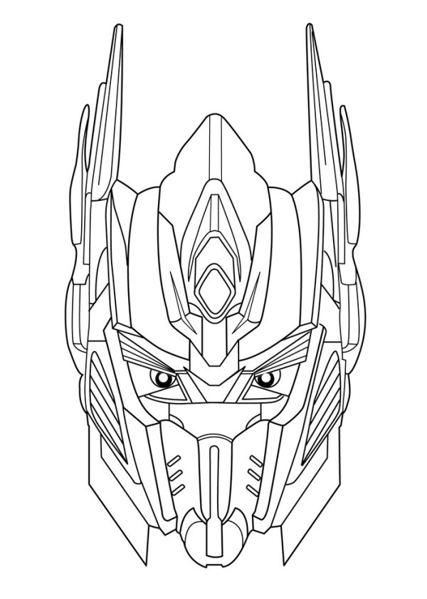 Optimus Prime Coloring Pages PDf To Print - Coloringfolder.com