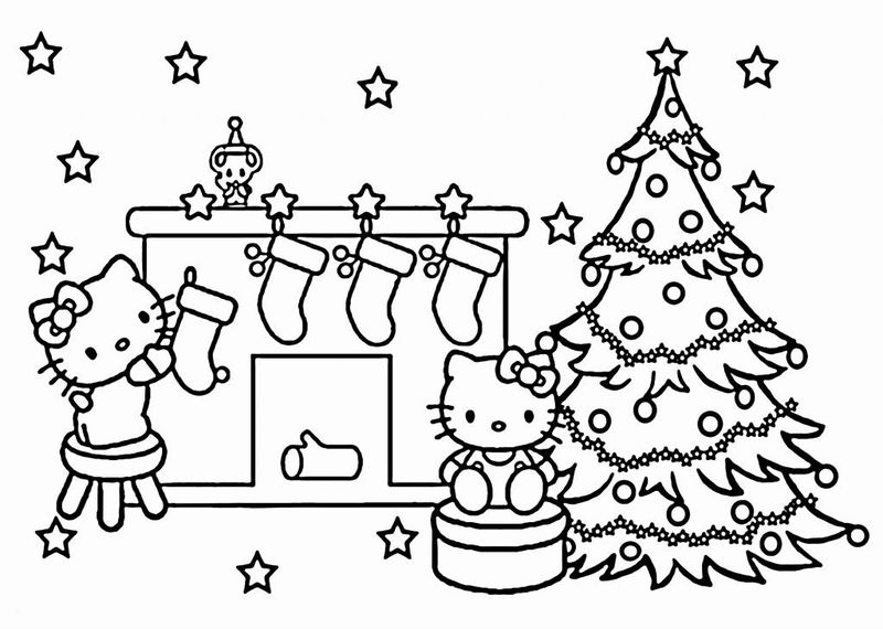 Hello Kitty Coloring Pages Happy Birthday