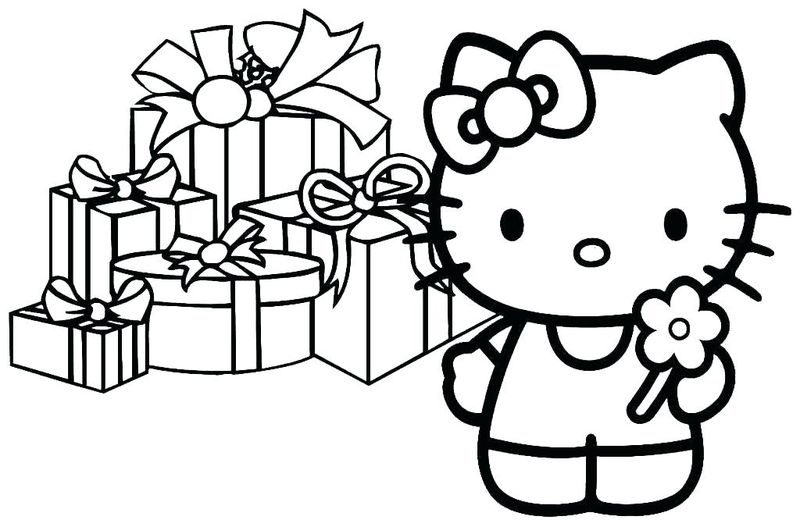 Hello Kitty Coloring Pages Online To Print